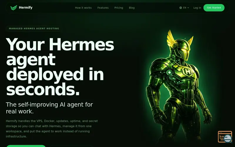 Screenshot of Hermify