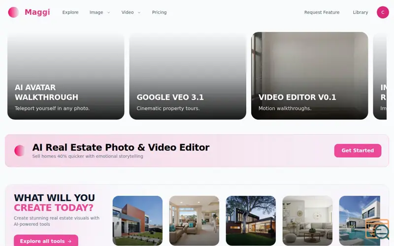 Screenshot of Maggi