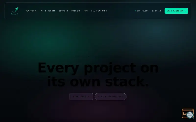 Screenshot of TuniReach