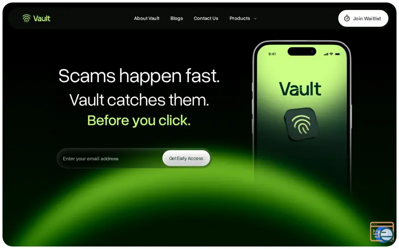 Screenshot of Vault Security 