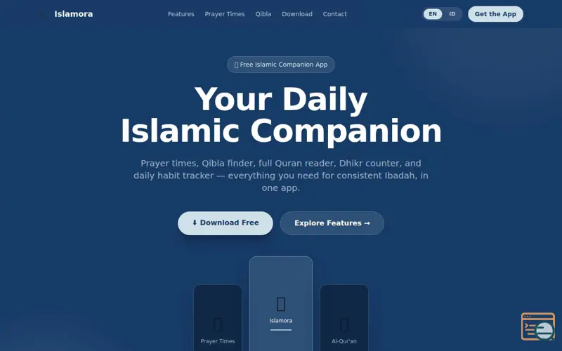 Screenshot of Islamora