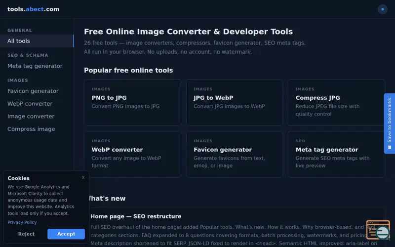 Screenshot of Abect devtools
