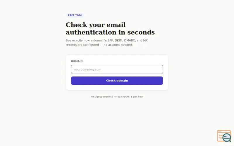 Screenshot of Email Deliverability API & Checker