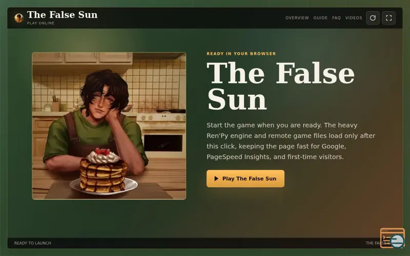 Screenshot of The False Sun