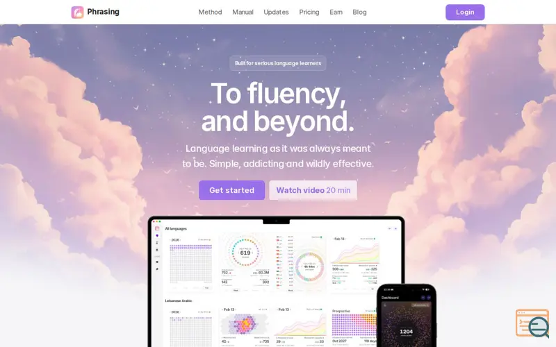 Screenshot of Phrasing.app