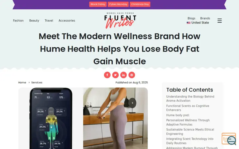 Screenshot of Your Wellness Through Adaptive Formulas , a launch using PartnerBoost