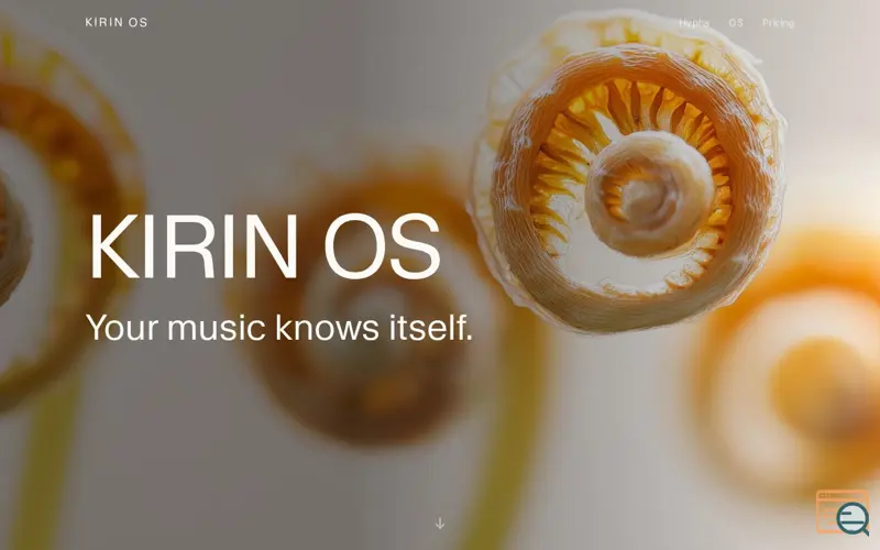 Screenshot of Kirin OS
