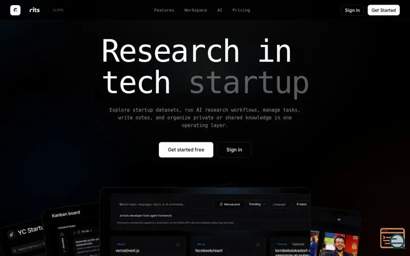 Screenshot of Rits