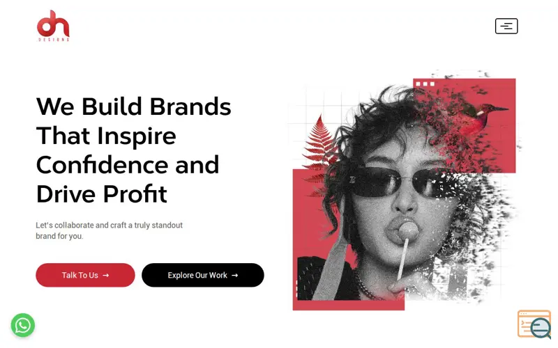 Screenshot of packaging design agency in delhi