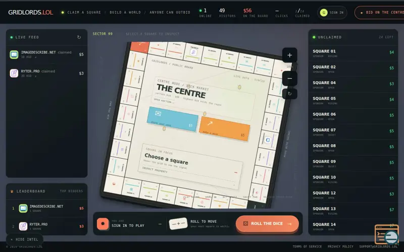 Screenshot of Gridlords