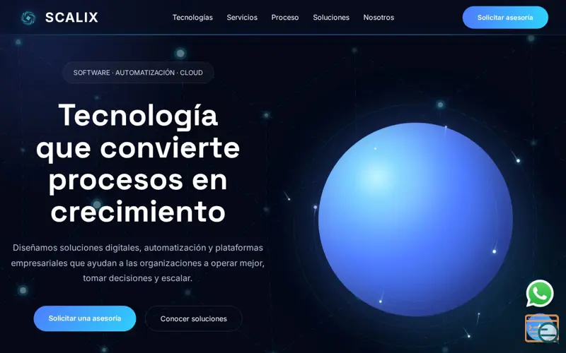 Screenshot of SCALIX