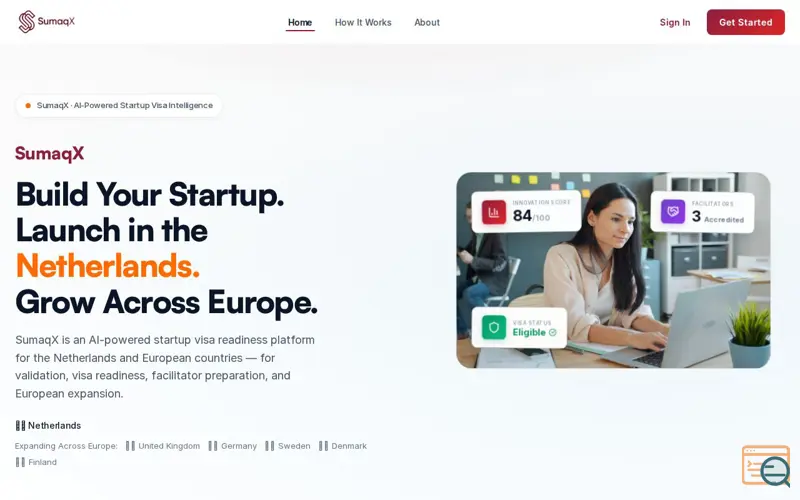 Screenshot of SumaqX