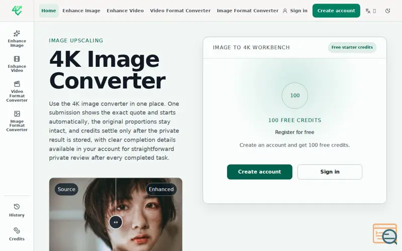 Screenshot of 4K Converter