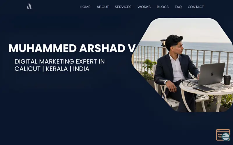 Screenshot of Digital marketing