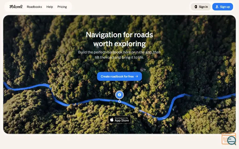 Screenshot of Folomi