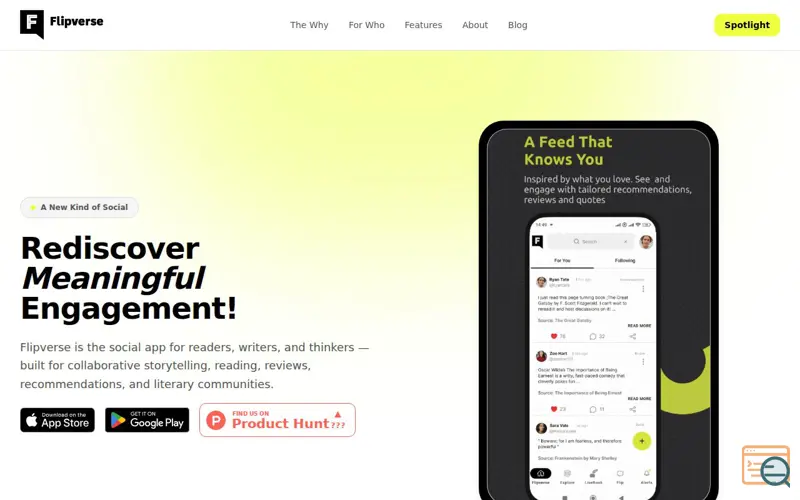 Screenshot of Flipverse , a launch using Namecheap DNS