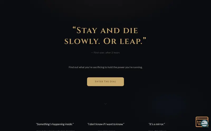 Screenshot of The Lumen Dial