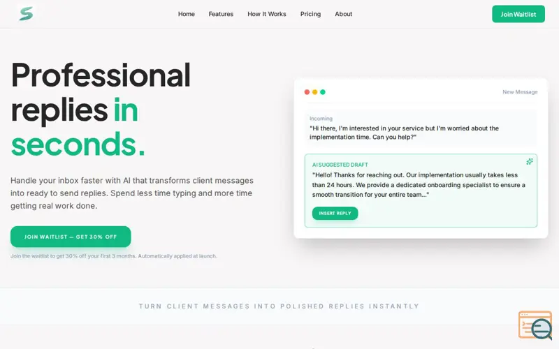 Screenshot of Sendox