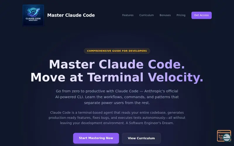 Screenshot of Claude Code Mastery