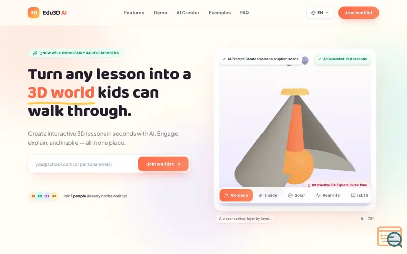 Screenshot of Videdu