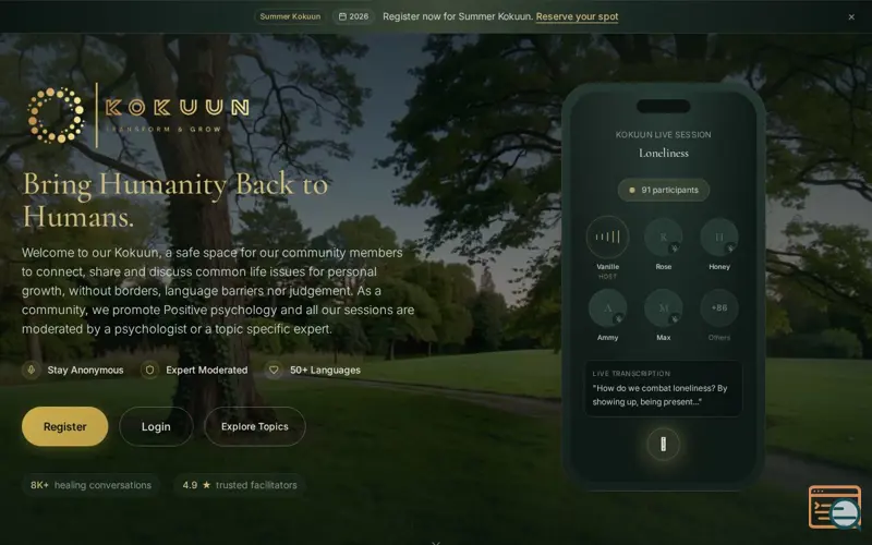 Screenshot of Kokuun