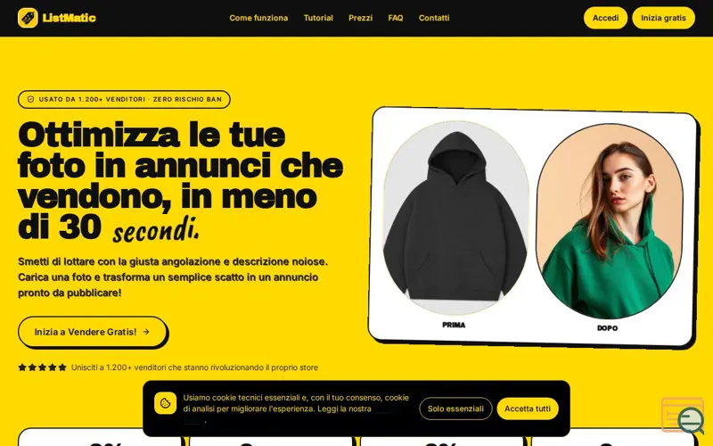 Screenshot of ListMatic