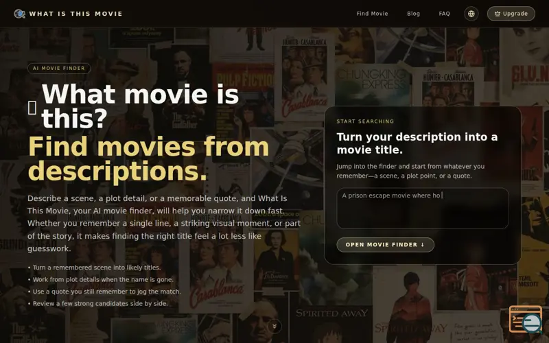 Screenshot of What Is This Movie