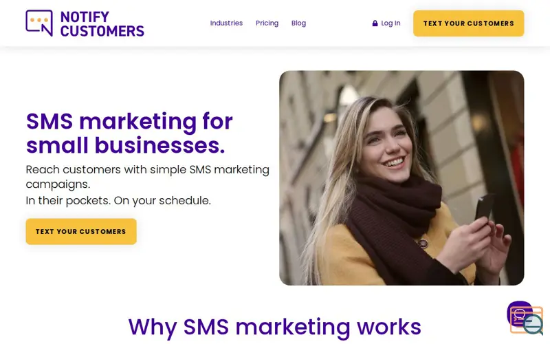 Screenshot of Notify Customers, a launch using Help Scout