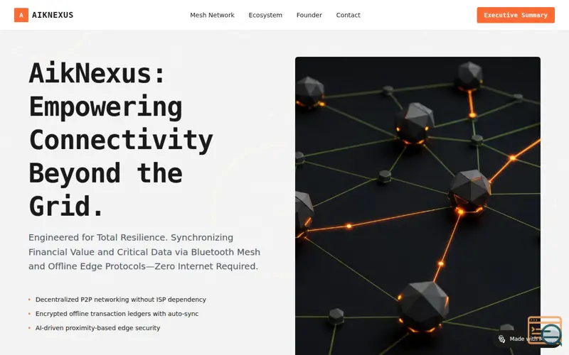 Screenshot of AikNexus