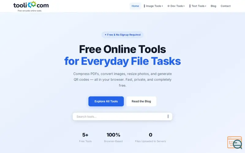 Screenshot of Toolivoo