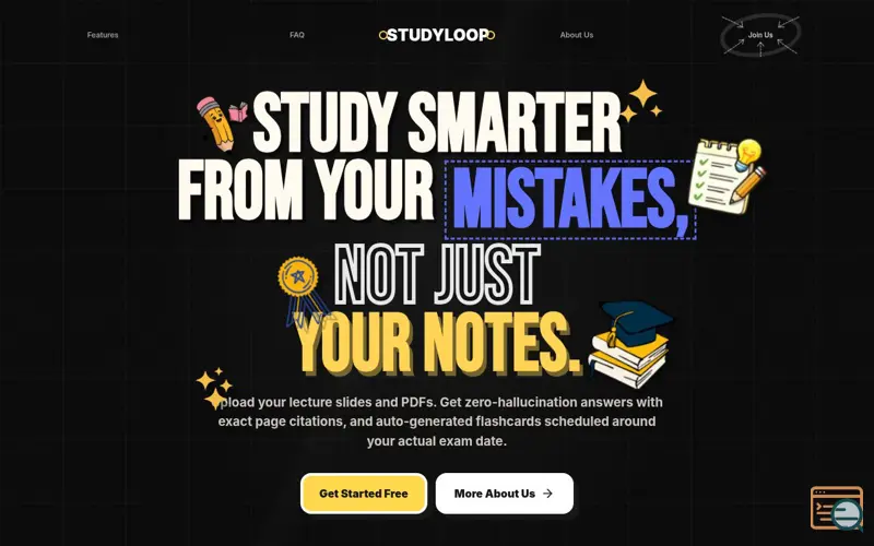 Screenshot of StudyLoop