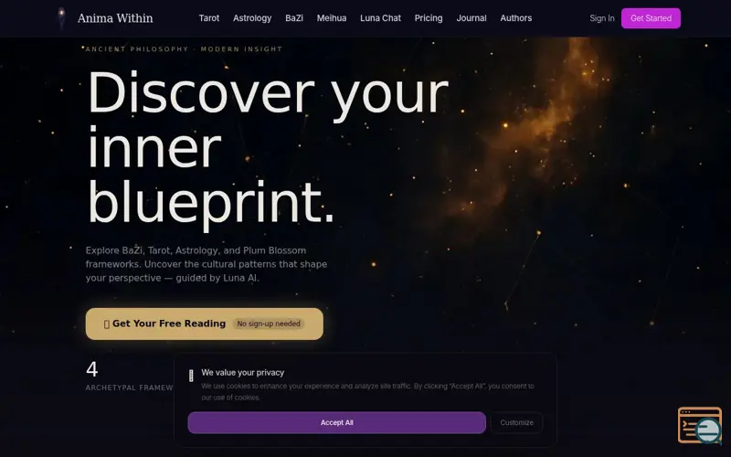 Screenshot of Anima Within