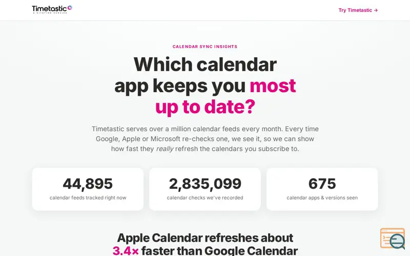 Screenshot of Sync