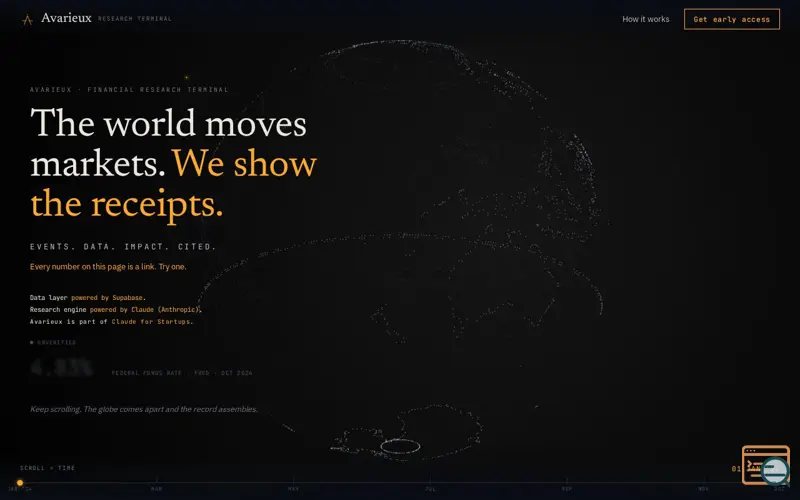 Screenshot of Avarieux