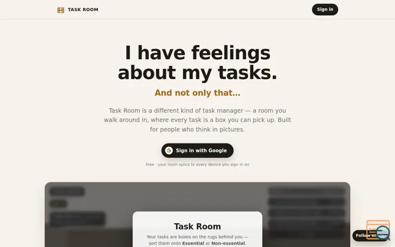 Screenshot of I fear my tasks