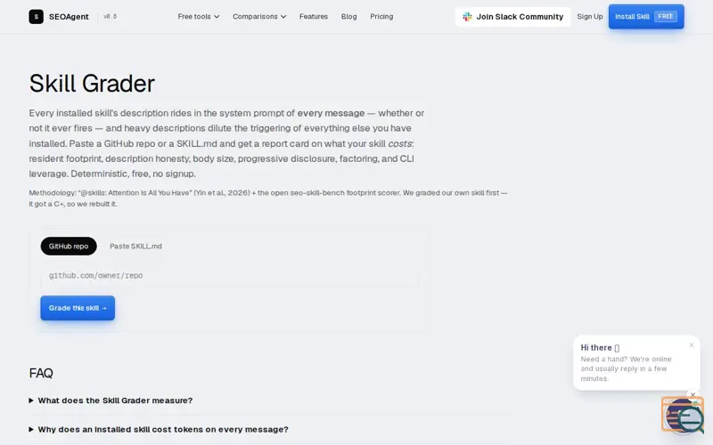 Screenshot of Seoagent