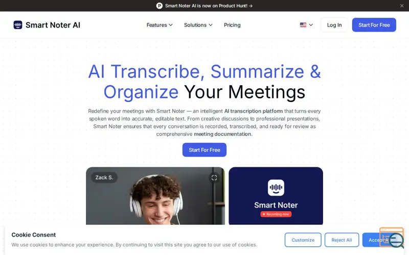 Screenshot of Smart Noter