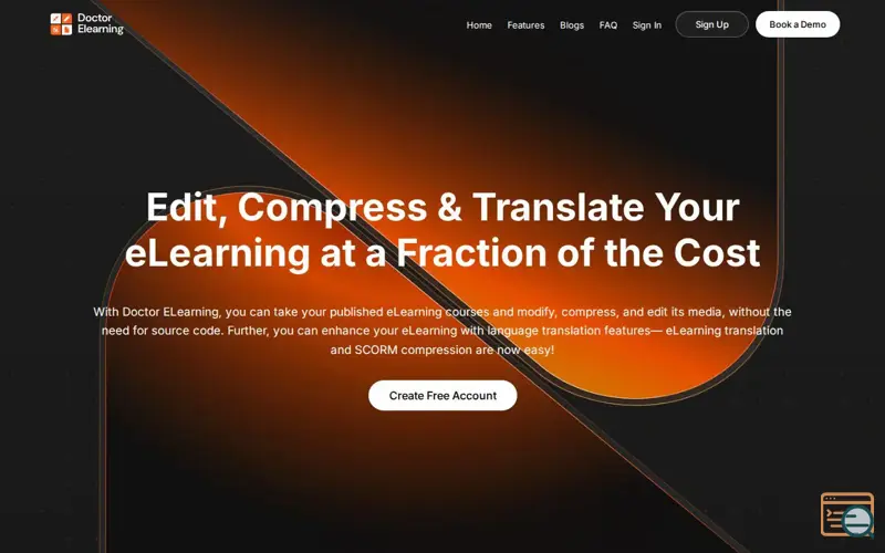 Screenshot of Doctor Elearning, a launch using Albacross