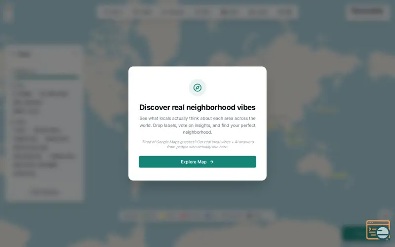 Screenshot of PlaceLabels