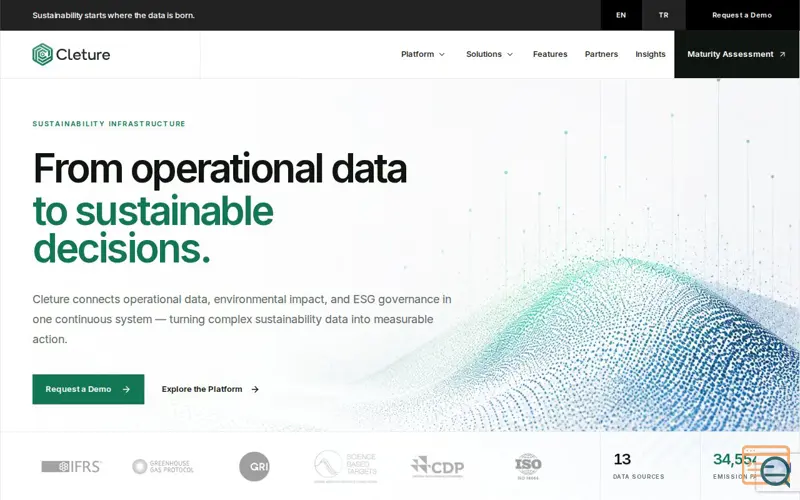 Screenshot of Cleture
