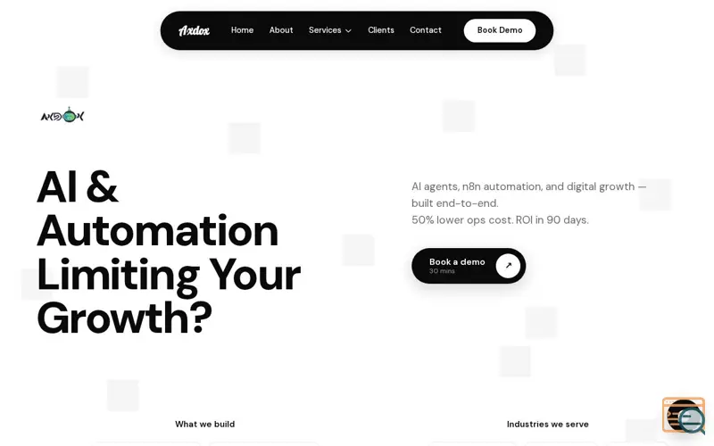 Screenshot of Axdox