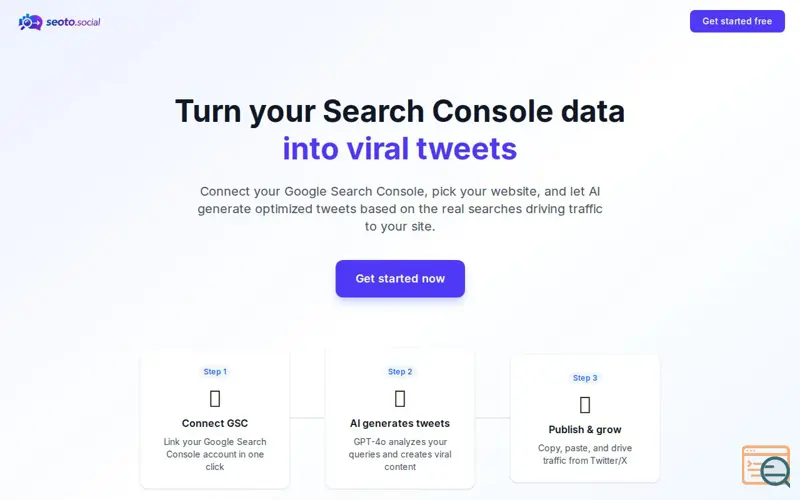Screenshot of Seo To Social