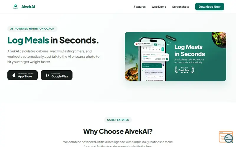 Screenshot of AivekAI