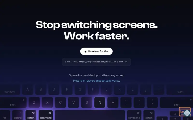 Screenshot of Portal