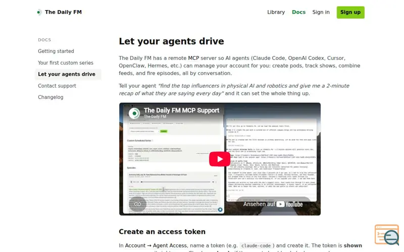Screenshot of Thedaily