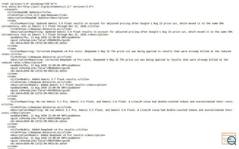 Screenshot of Rss