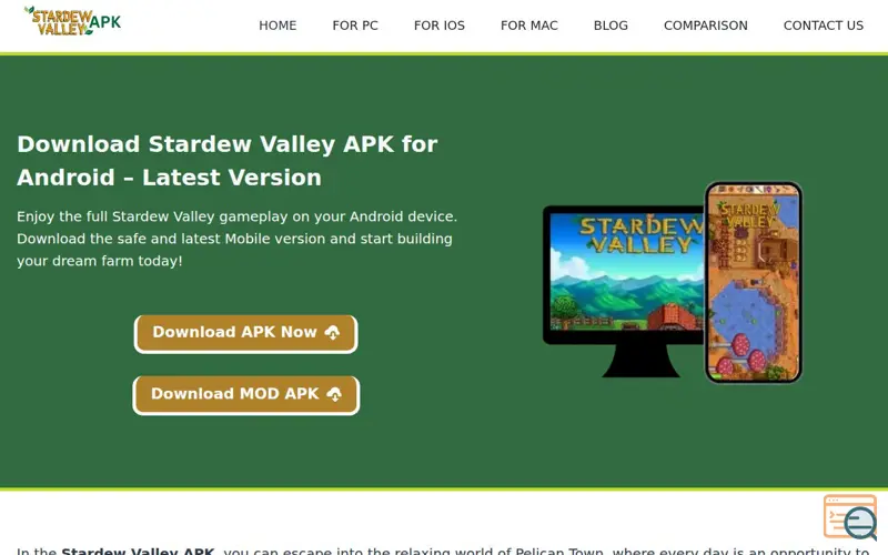 Screenshot of HarvestPlanner