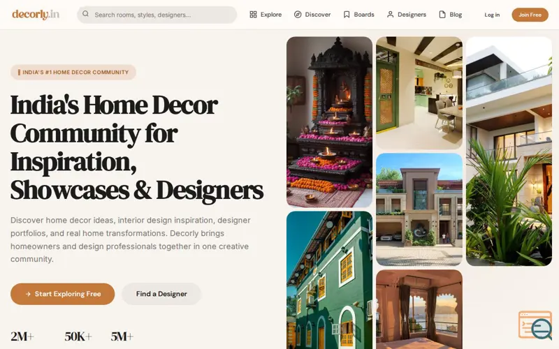 Screenshot of Decorly.in