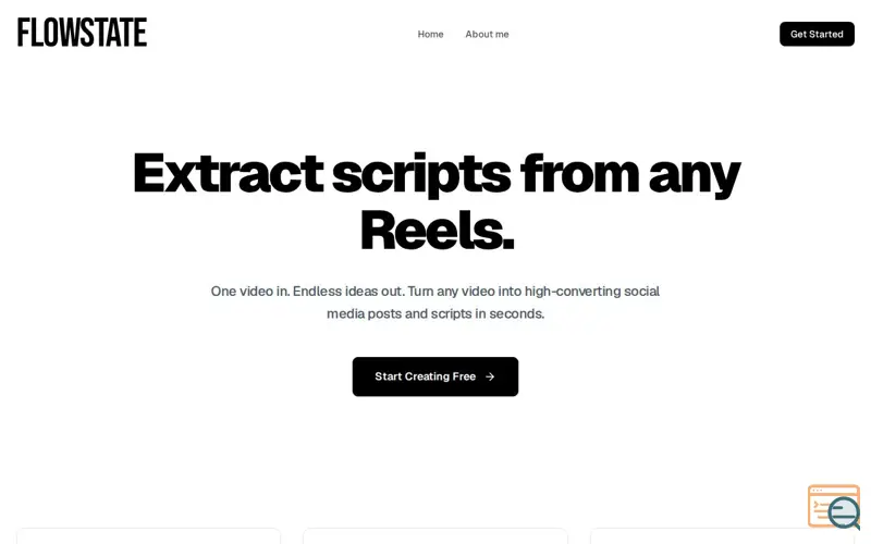 Screenshot of Flowstate