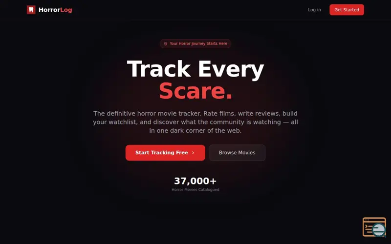 Screenshot of HorrorLog